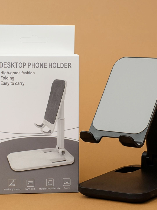 Telefon, stol, planshet uchun universal taglik, metall, dekstop stand video uchun mos