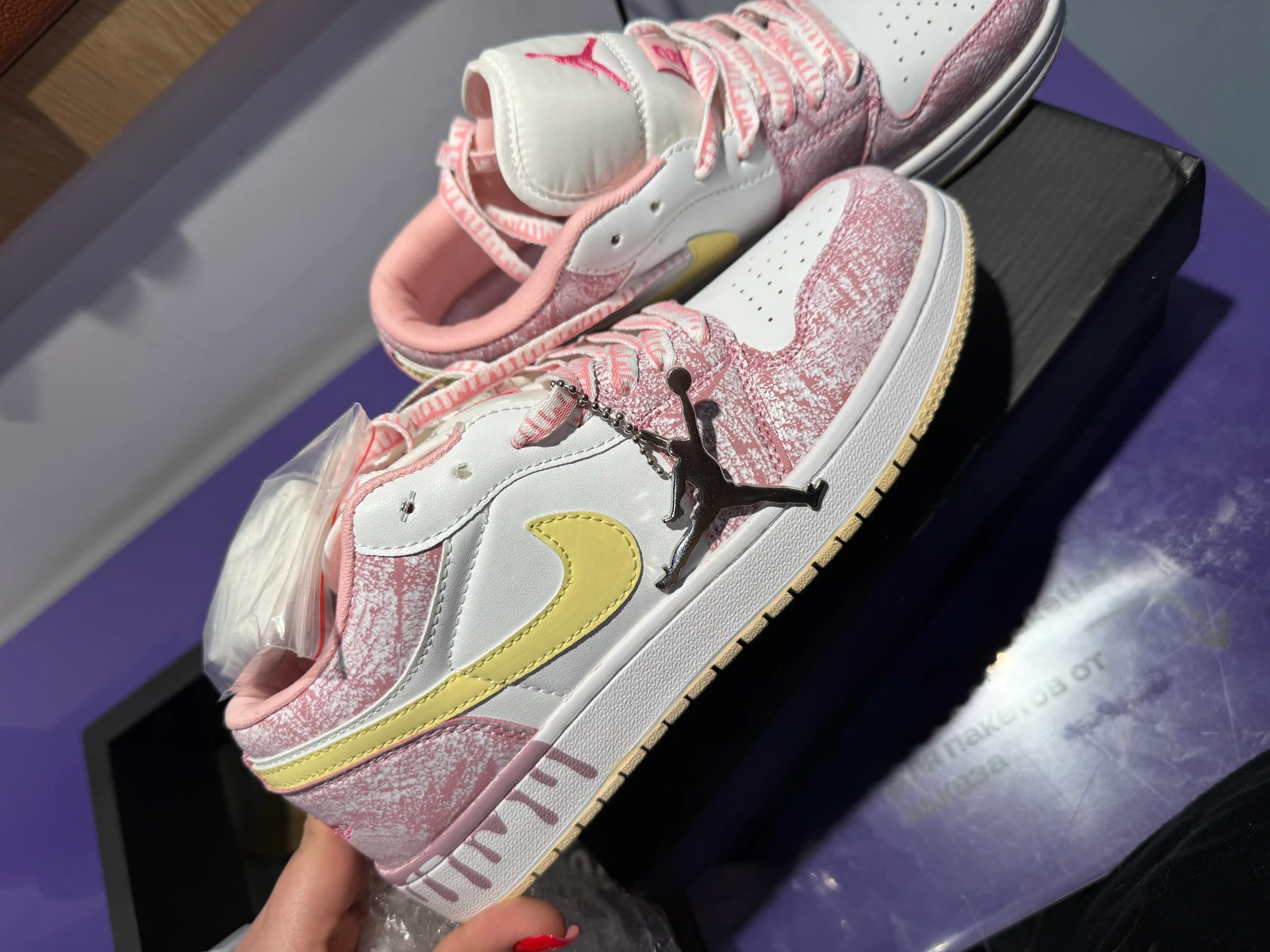 Nike Air Jordon krossovkalari, o‘lcham-o‘lcham
