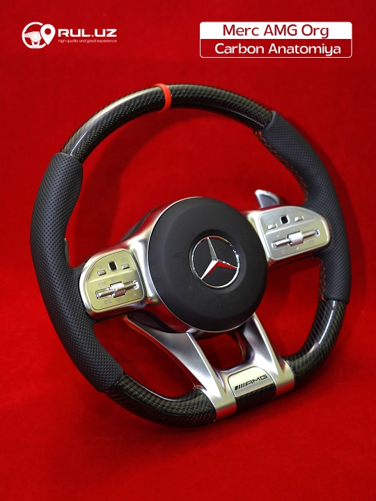 Руль Mercedes AMG Carbon Anatomiya