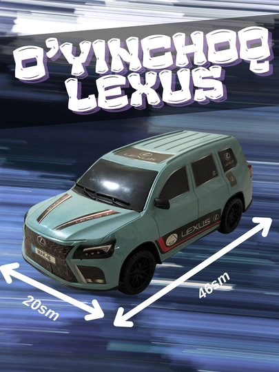 Игрушечные машинки для детей: Mercedes Benz, Hummer, Lexus, BMW, Cadillac, Truck — 3321-OYINCHOQ-МЕНТОЛ
