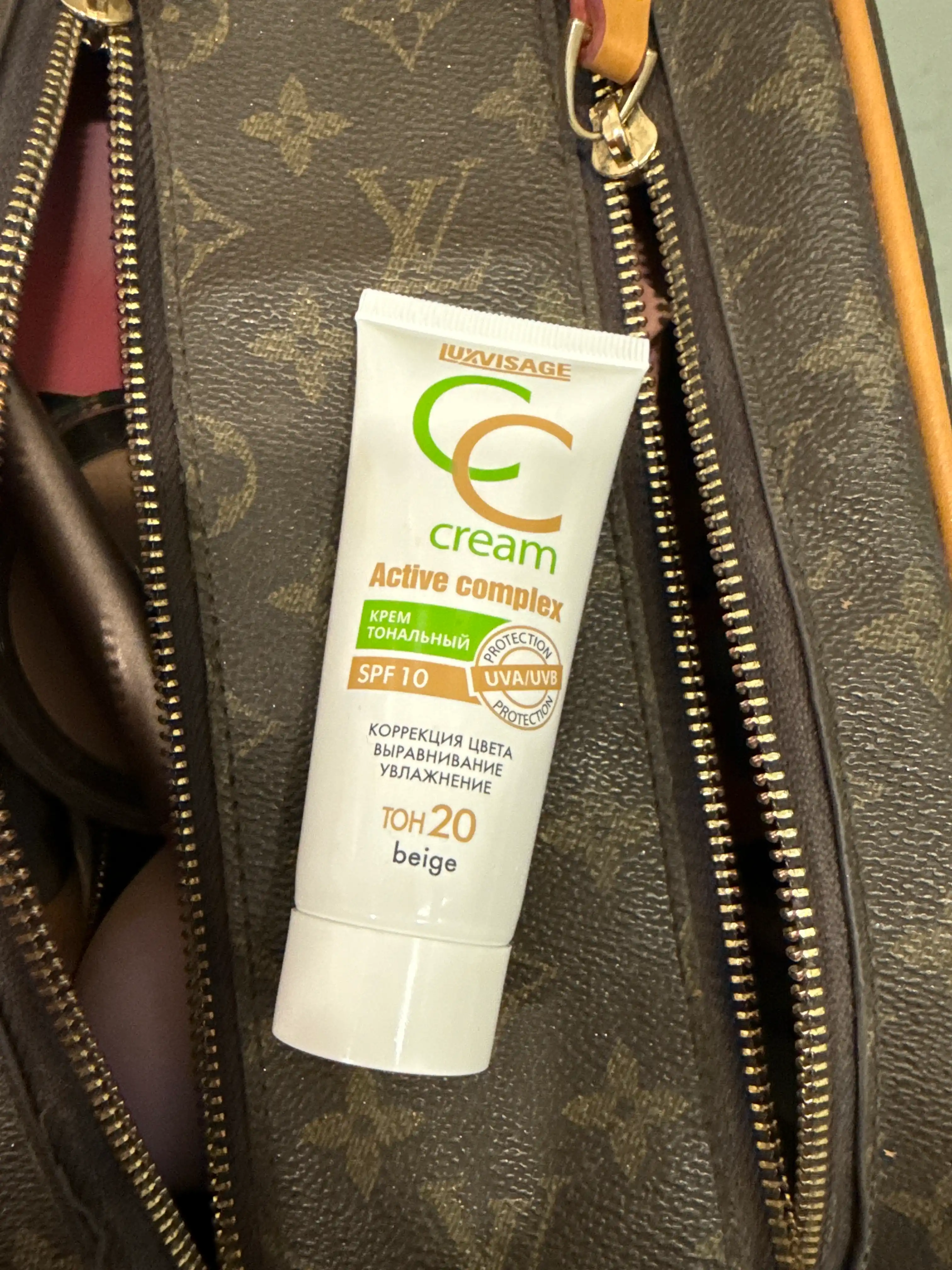 Крем тональный Luxvisage CC Active complex SPF10, 35 г