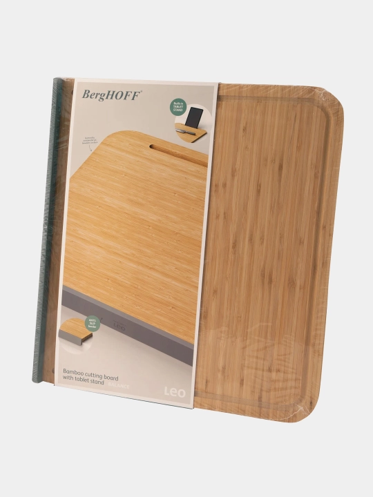 BergHOFF Balance pardozlash taxtasi, bambuk, 45 sm x 41 sm, termoplastik, kulrang