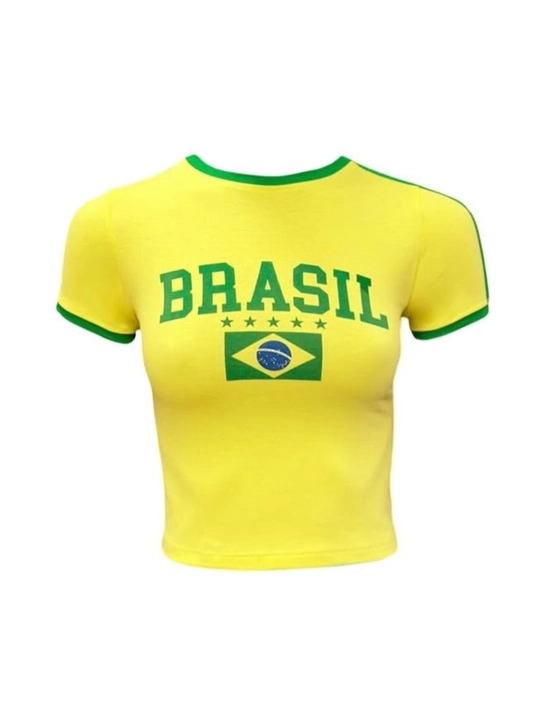 MIYO, Brasil baby futbolkasi, sariq