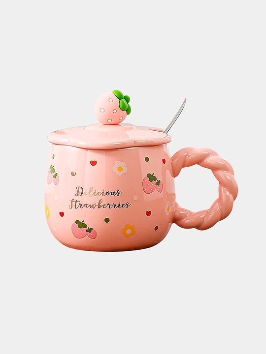 Керамическая кружка, красивая чашка для чая, кофе, какао - 