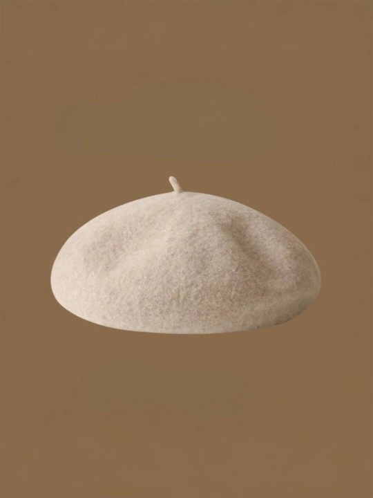 Ayollar uchun bosh kiyimi, kuzgi beretka, shapka, fransuz uslubi - 