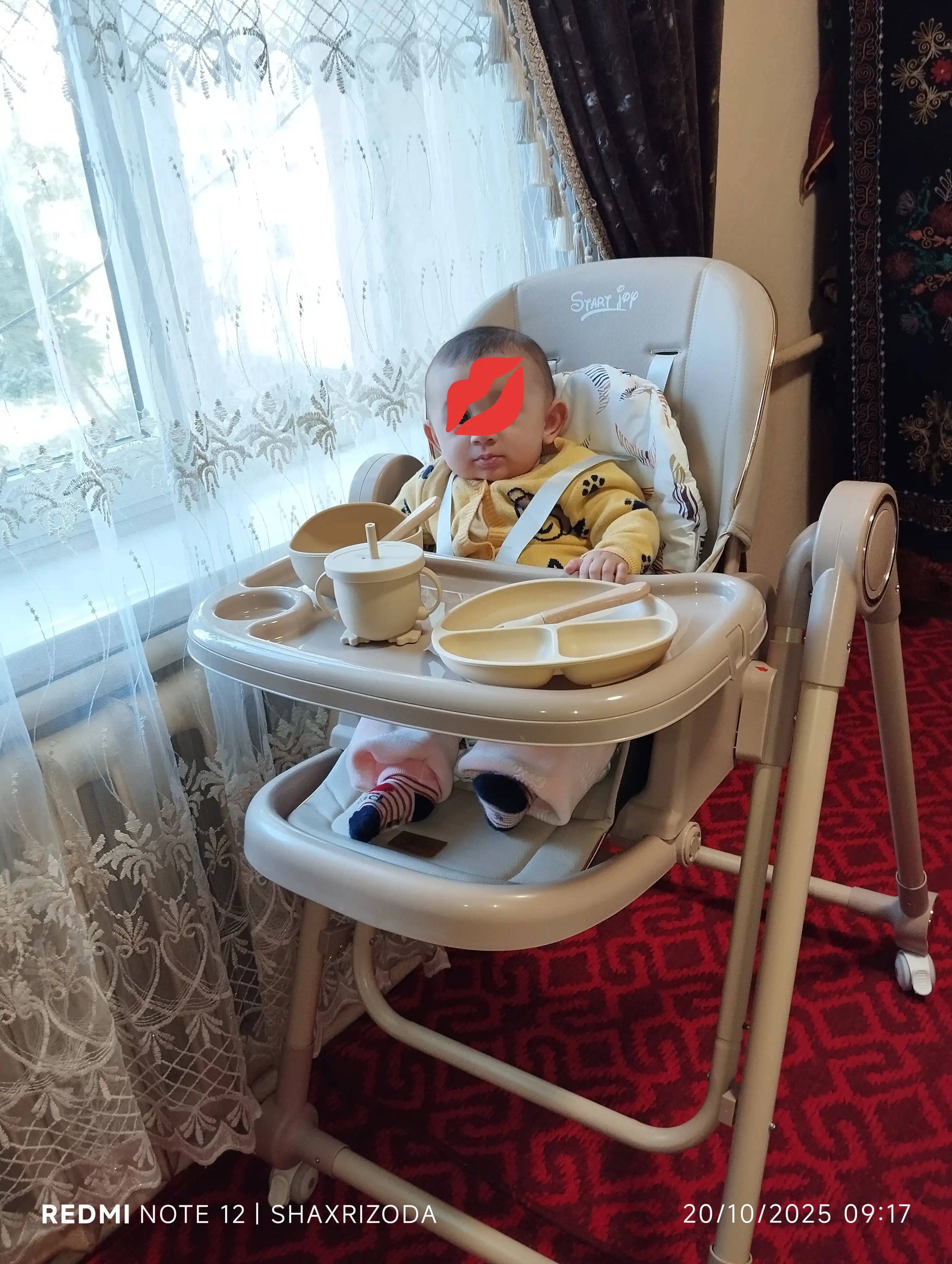 Детский стульчик для кормления+качеля 2/1 S700