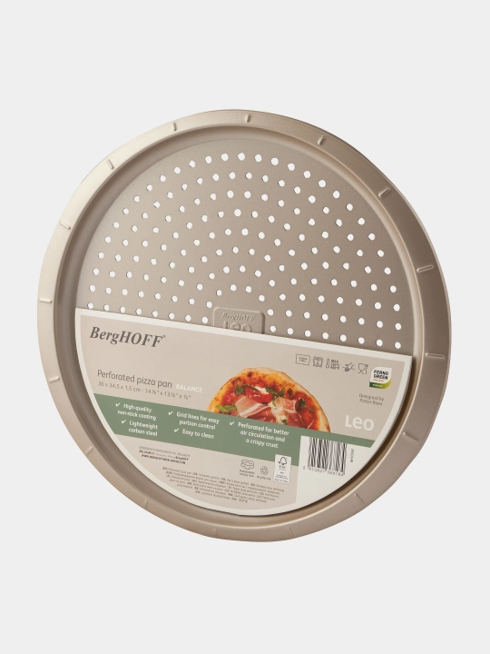 Форма для пиццы BergHOFF Leo Balance, высокоуглеродистая сталь, 32 см