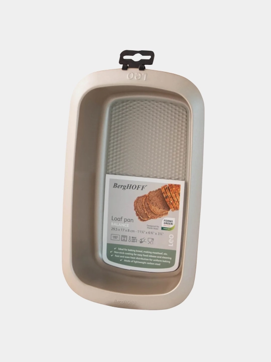 Форма для выпечки BergHOFF Leo Balance, 25x14x7,5 см, сталь, антипригарное покрытие