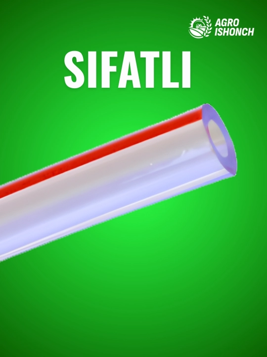 Shaffof shlang ikki/bitta sog'ish apparat uchun Melasty 7x14 mm (2,5 m), Turkiya