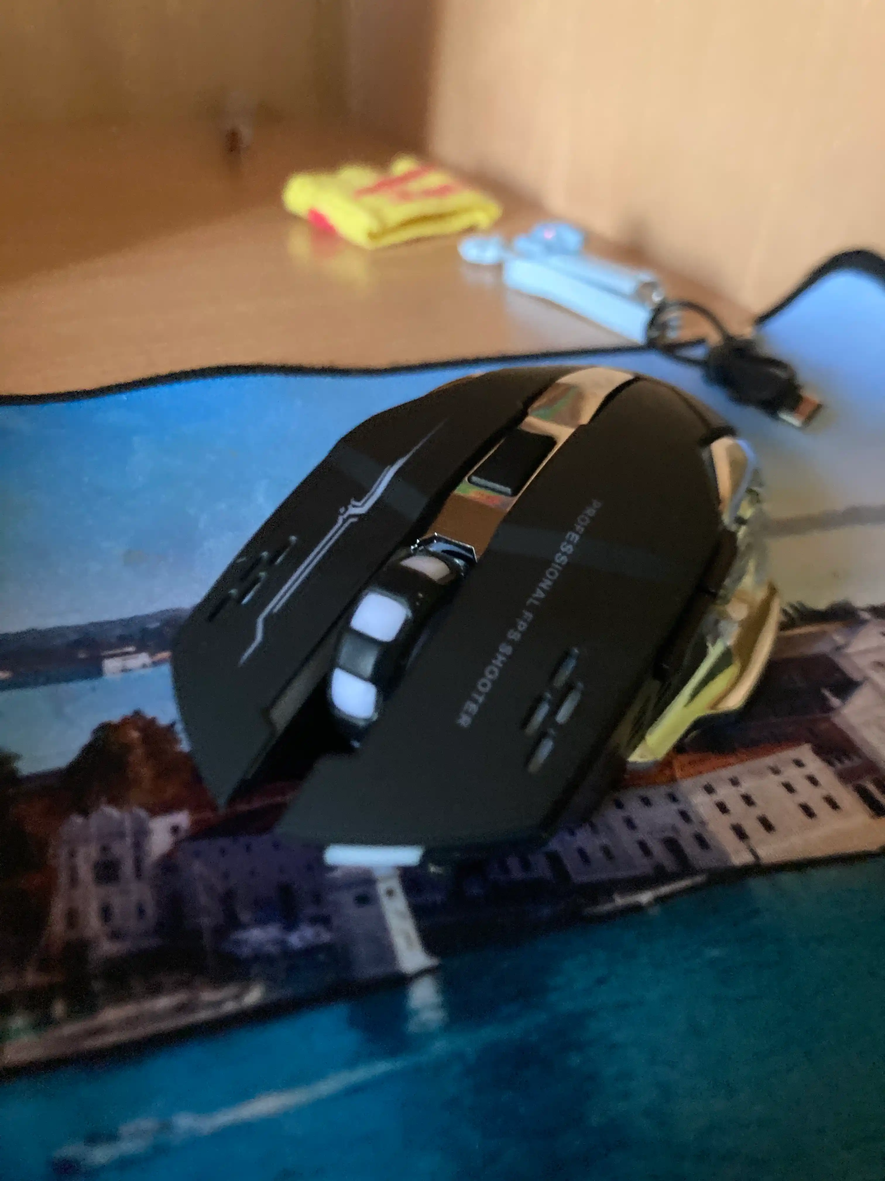 Simsiz sichqoncha o'yin va ofis uchun mos keladi G7 , RGB led bilan 3200DPI