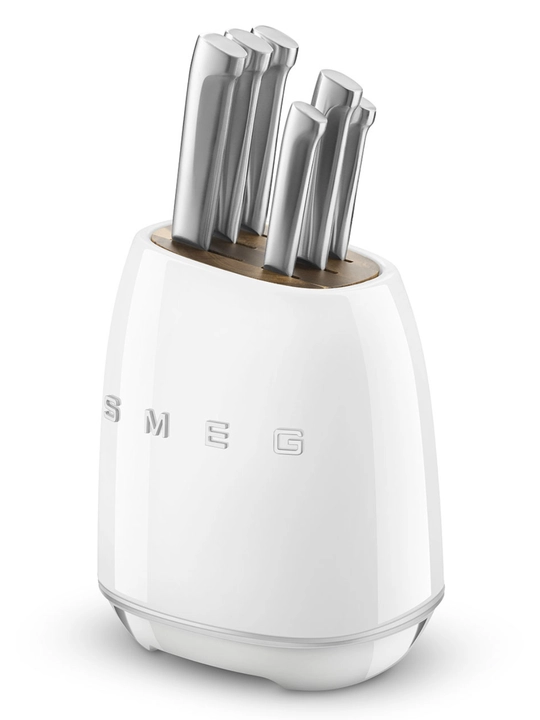 Набор кухонных ножей SMEG KBSF02WH