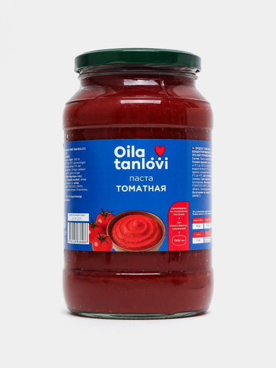 Томатная паста Oila Tanlov, 1000 мл
