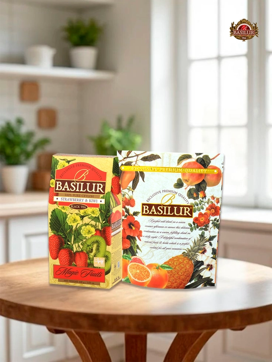 BASILUR Magic Fruits — черный чай