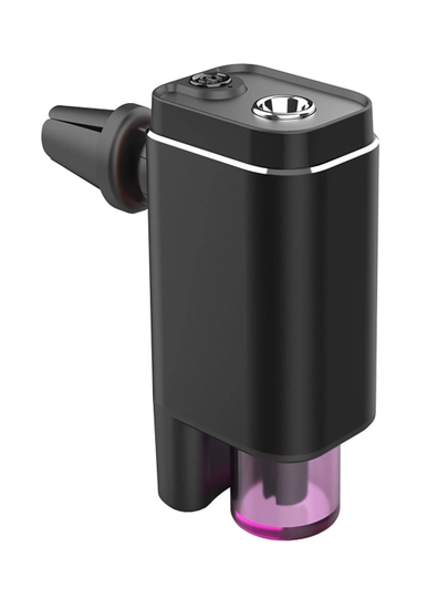 Авто аромадиффузор умный USB ионный очиститель воздуха LED свет салон аромат — UR3-UR30045-ЧЕРНСТЕ
