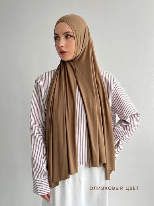 Kaliforniya tayyor kiymali sharf ayollar ro‘moli,hijob, haj va umra uchun mos, 175 x 75 sm