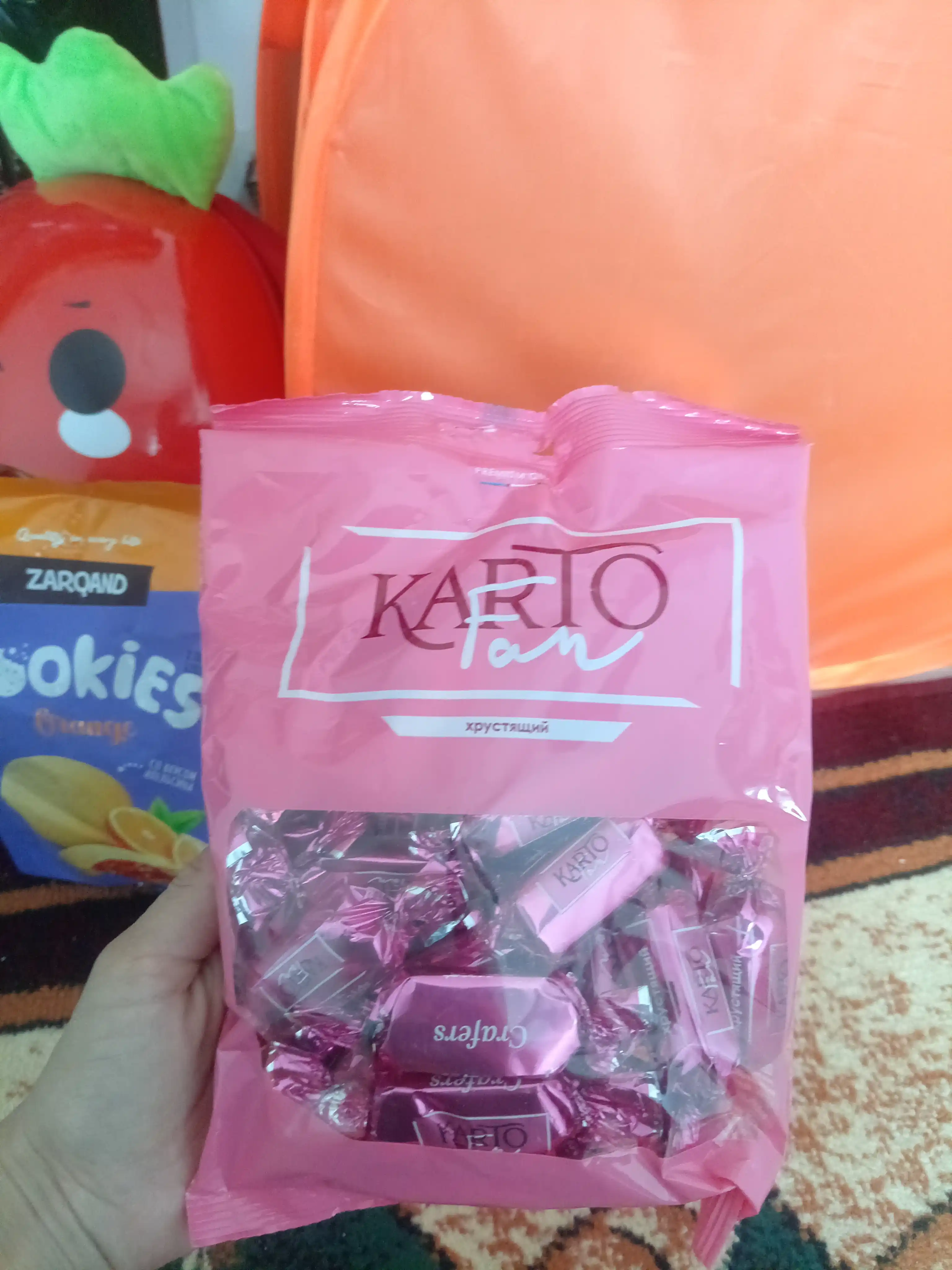 Crafers Fan kartofan yong‘oqli shokolad konfeti PEK bilan (260 g)
