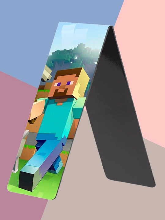 Kitoblar uchun magnitli xatcho‘plar, Minecraft