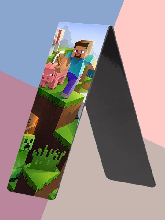 Kitoblar uchun magnitli xatcho‘plar, Minecraft