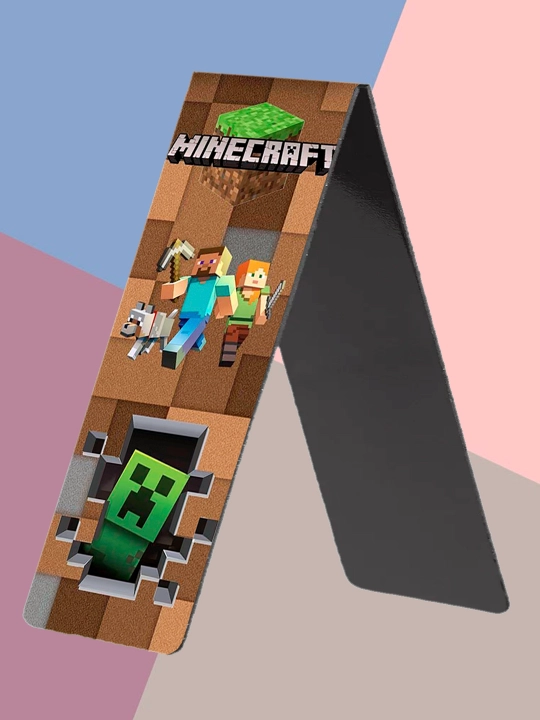 Kitoblar uchun magnitli xatcho‘plar, Minecraft