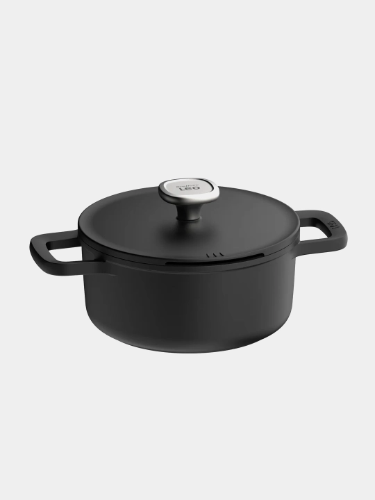 BergHOFF Phantom kostryulkasi, qopqoqli, alyuminiy, yopishqoqlikka qarshi qoplama, 20 sm