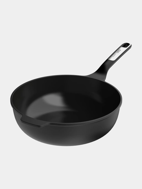 Вок BergHOFF Phantom, антипригарный, переработанный алюминий, чёрный, 30 см