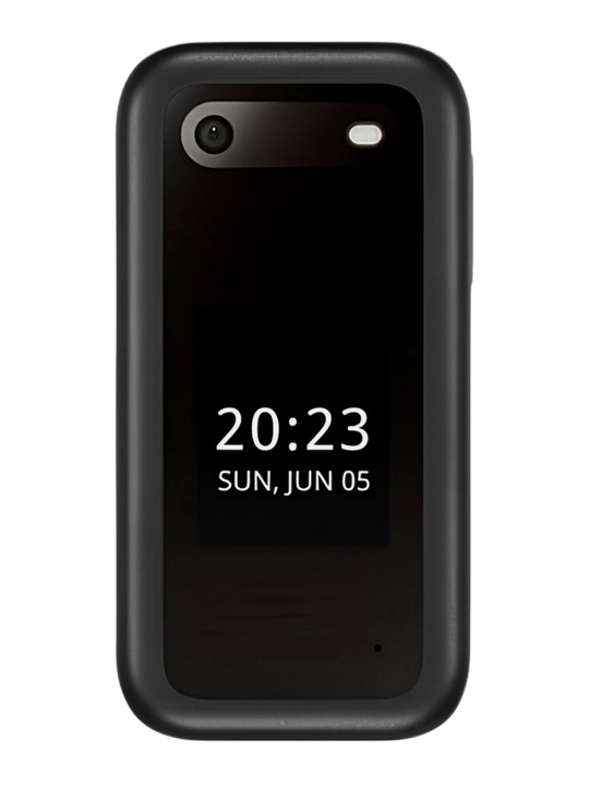 Tugmali telefon N2660, qora, quvvatlash stanstsiyasi bilan