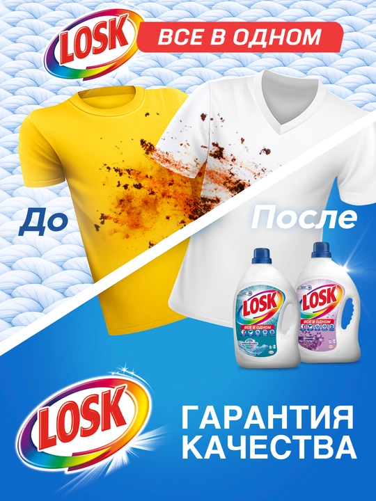 Losk kir yuvish geli, Intensiv tozalik, 1,69 l