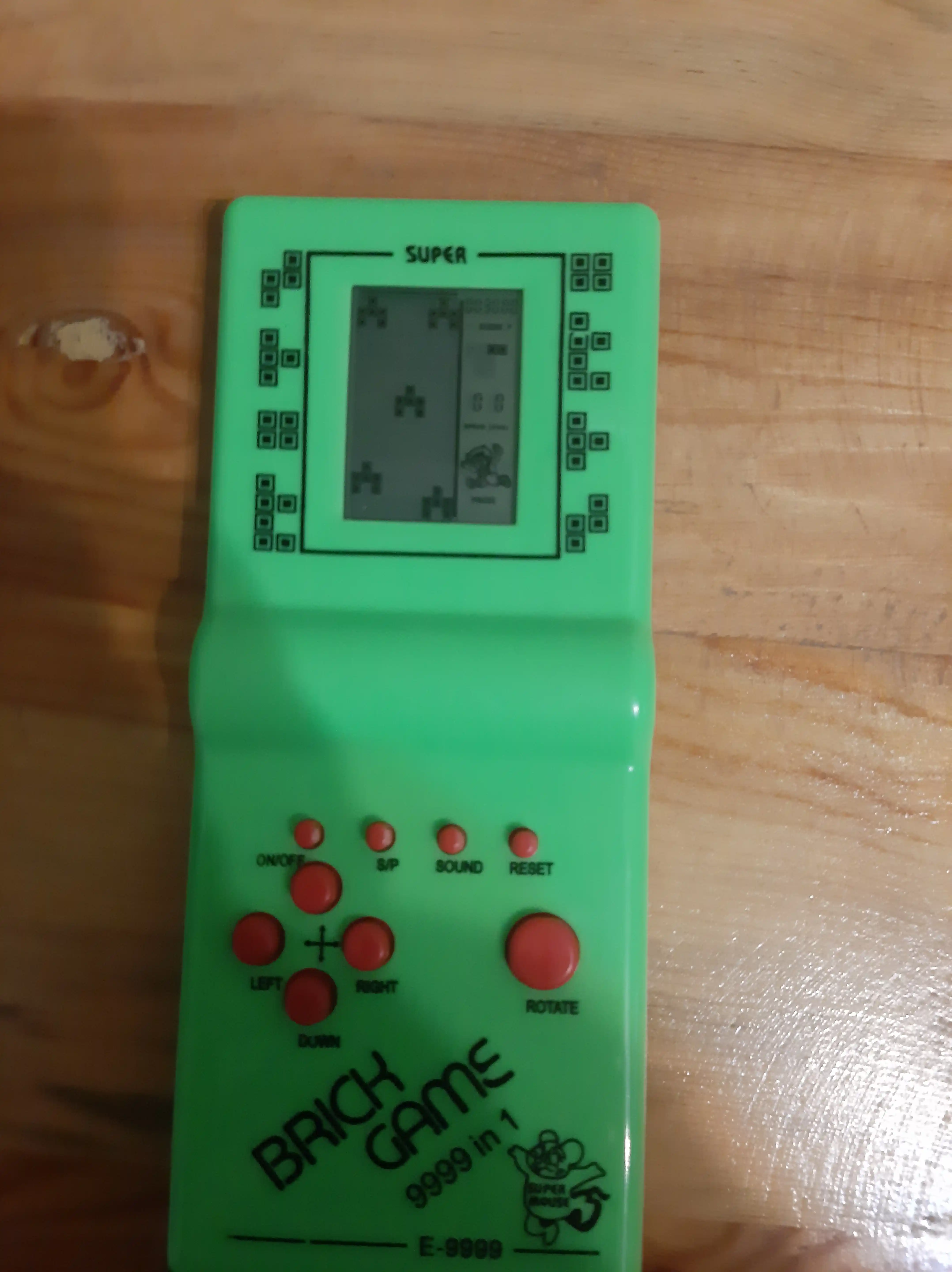 Tetris o'yinchoq elektron, klassik, batareya bilan ishlaydigan, bolalar va kattalar uchun