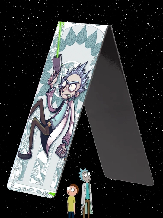 Kitoblar uchun magnitli xatcho‘plar, Rick and Morty