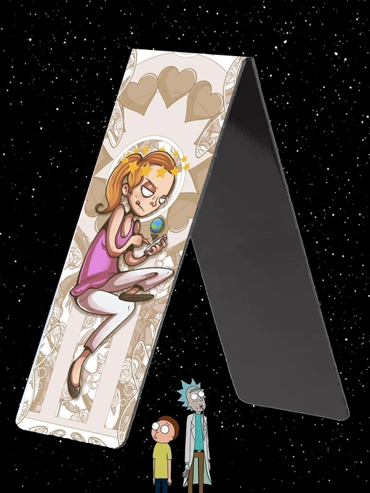Kitoblar uchun magnitli xatcho‘plar, Rick and Morty
