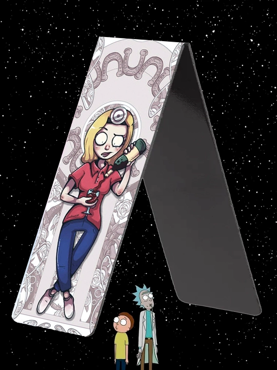 Kitoblar uchun magnitli xatcho‘plar, Rick and Morty