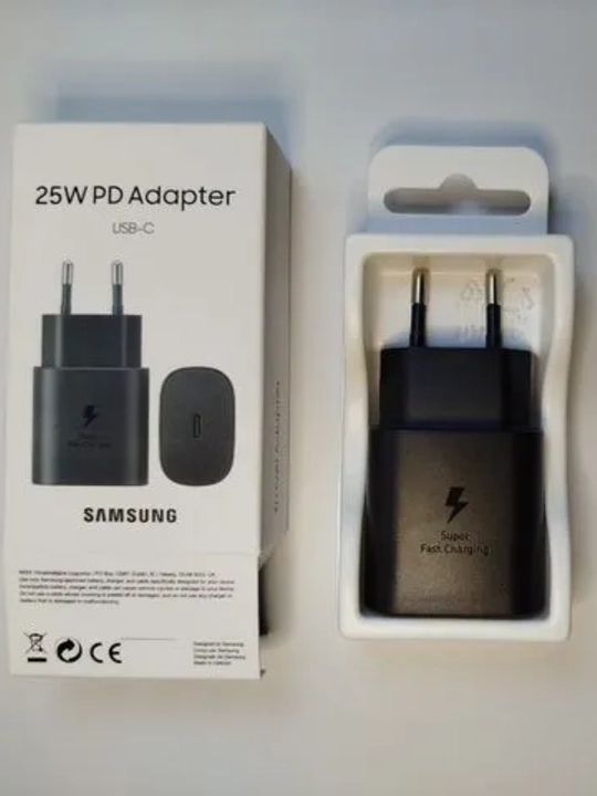 Адаптер для всех устройств Samsung, зарядное устройство 25W/Ватт Type-C 3A (EP-T2510)