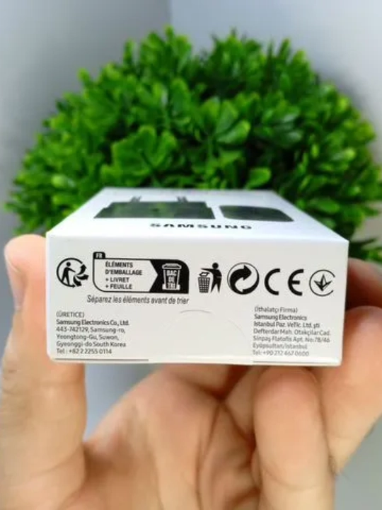 Адаптер для всех устройств Samsung, зарядное устройство 25W/Ватт Type-C 3A (EP-T2510)