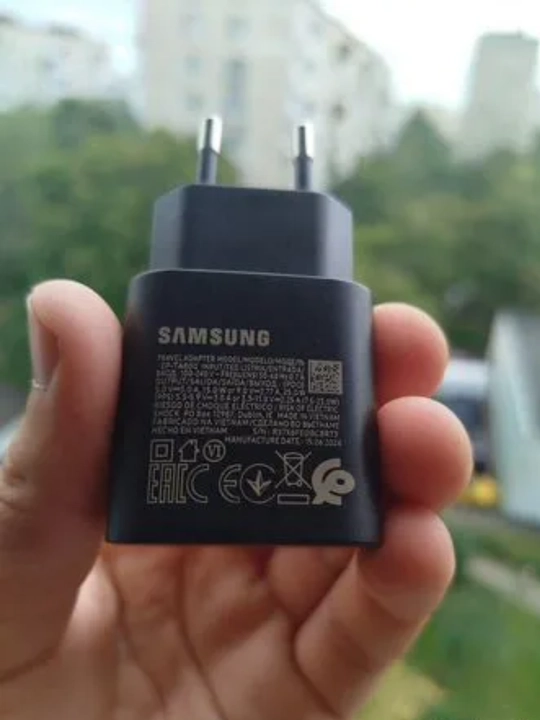 Адаптер для всех устройств Samsung, зарядное устройство 25W/Ватт Type-C 3A (EP-T2510)