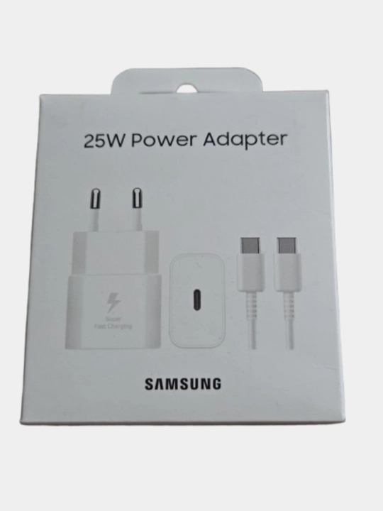 Быстрая зарядка, Samsung Galaxy и Android, адаптер 25 Вт 3А с кабелем