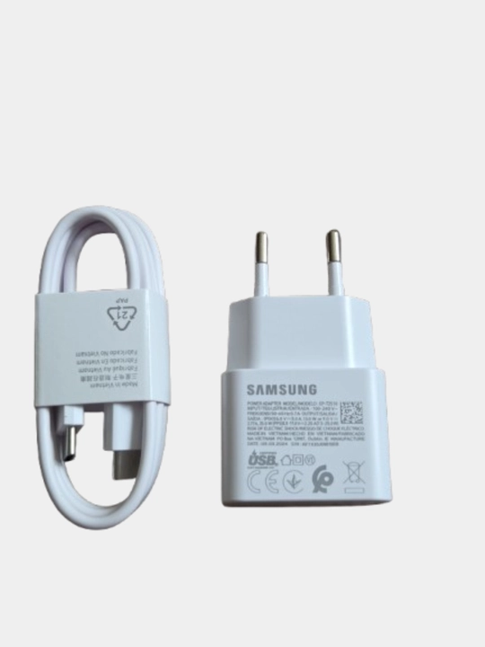 Быстрая зарядка, Samsung Galaxy и Android, адаптер 25 Вт 3А с кабелем