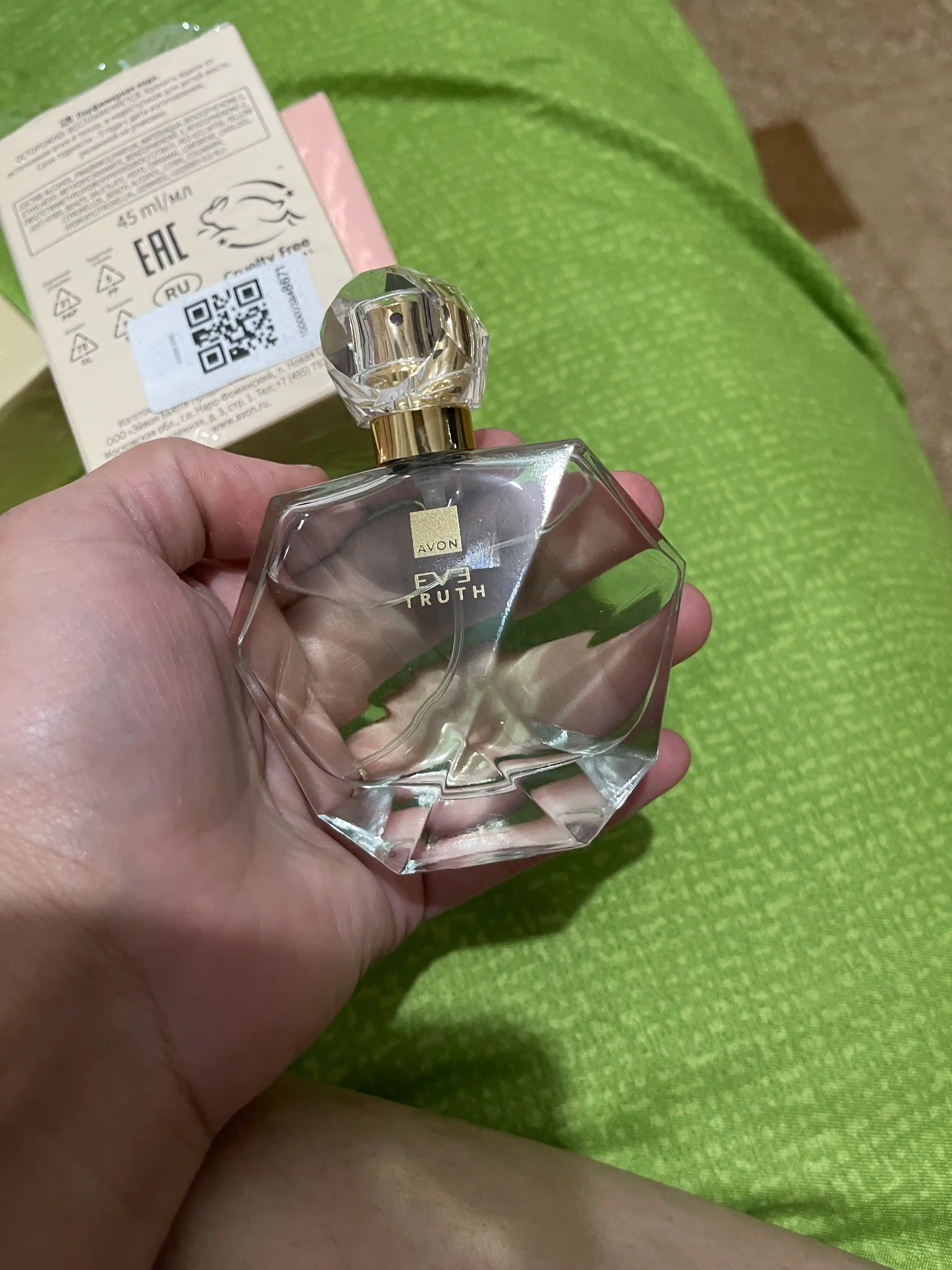 Parfyumlangan suvi Avon Eve Truth, 50 ml