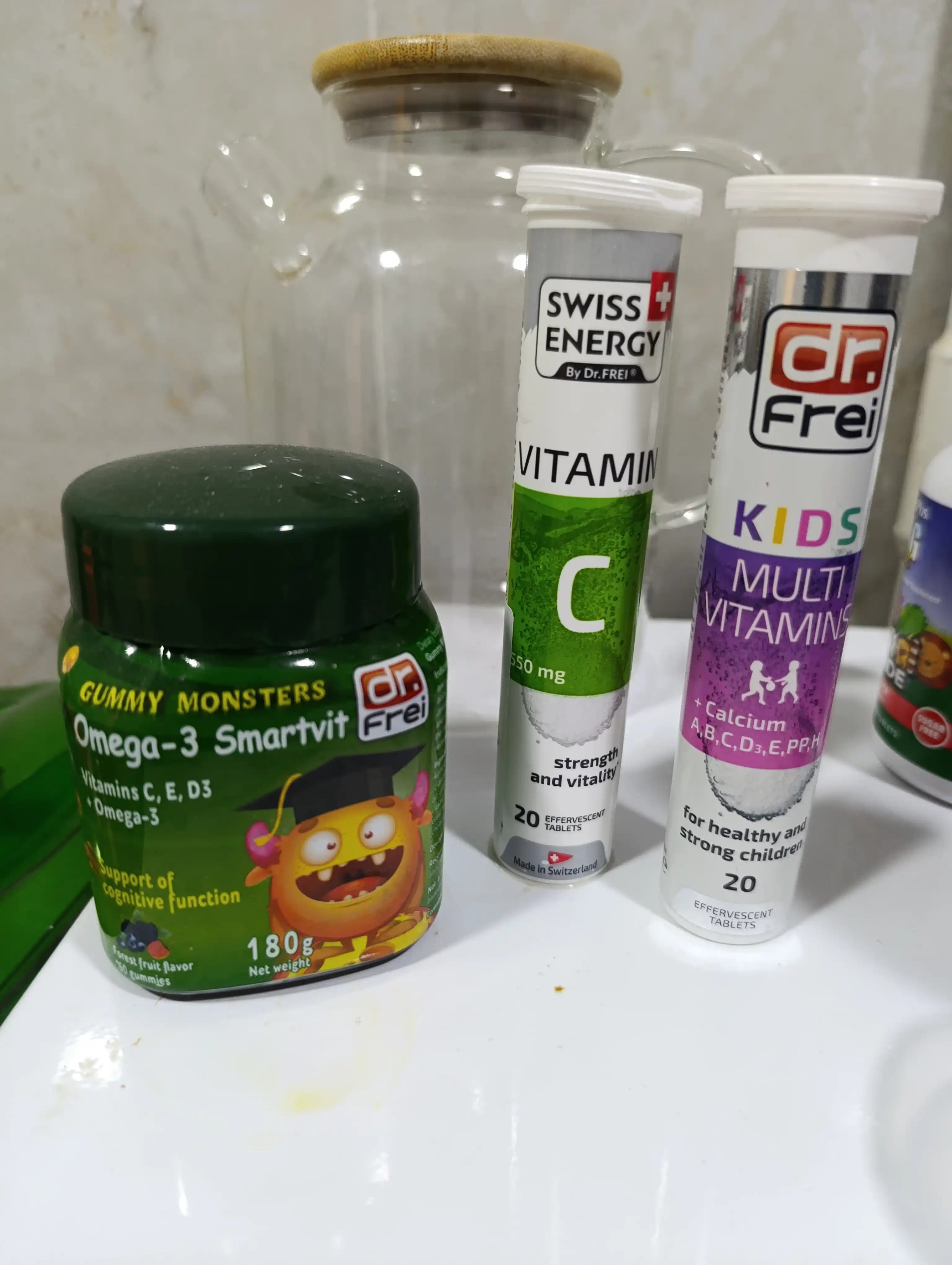 Vitamin C, eriydigan tabletkalar, Swiss Energy, 20 dona