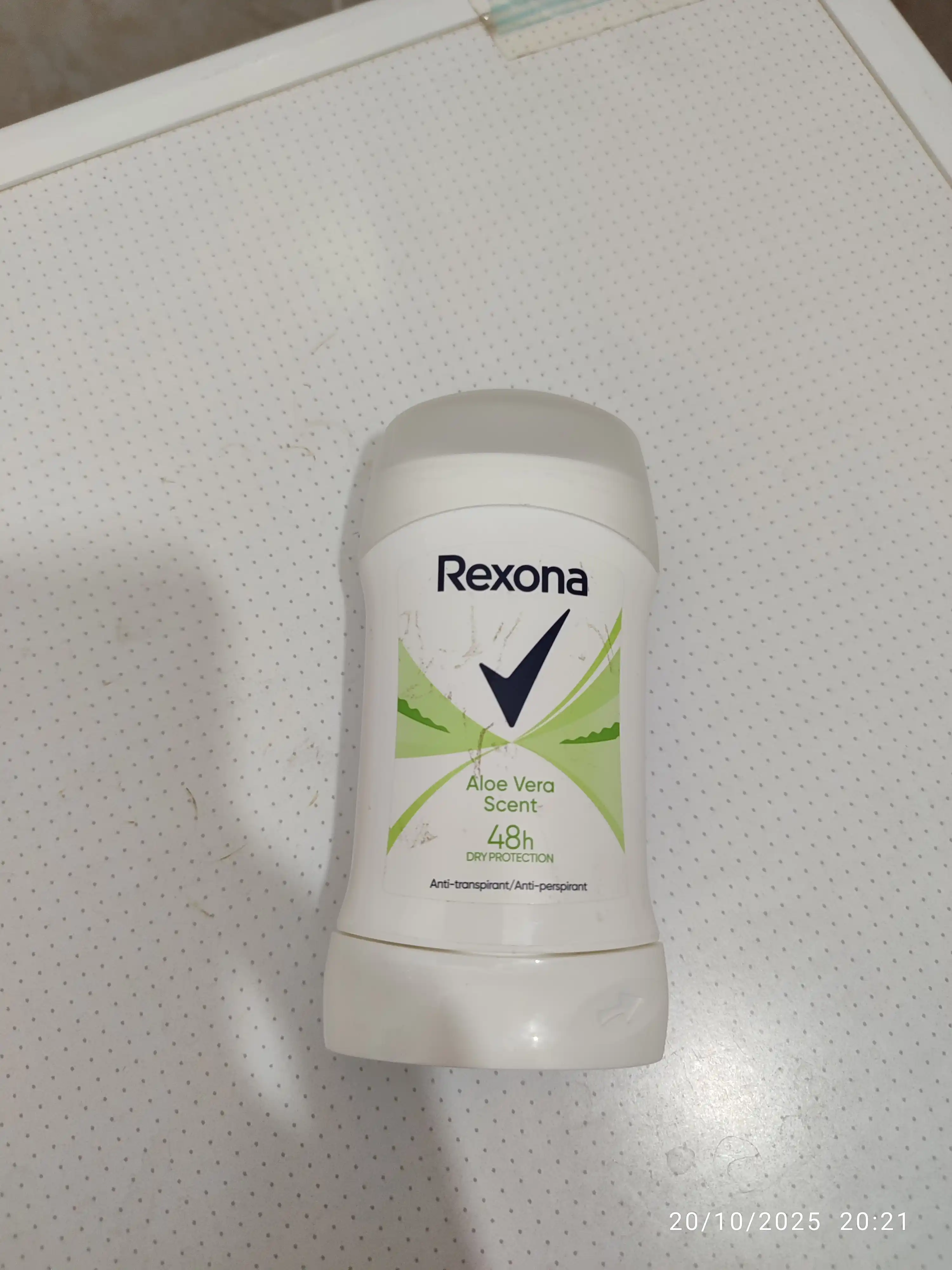 Дезодорант-антиперспирант для женщин Rexona Active Protect+Fresh/Aloe Vera, 40 мл