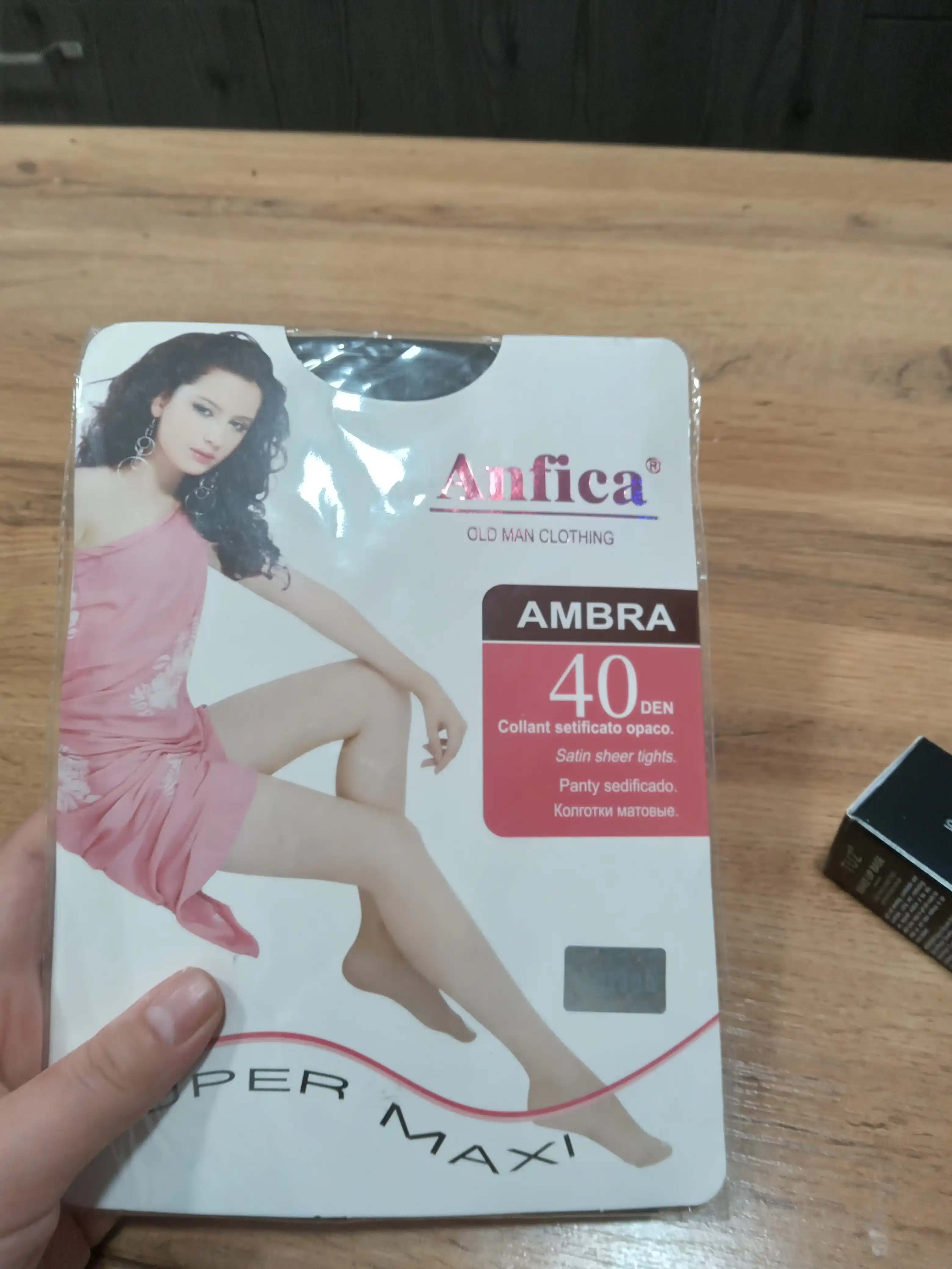 Женские эластичные нейлоновые чулки с силиконовой сеткой Anfica 20 DEN 40 DEN