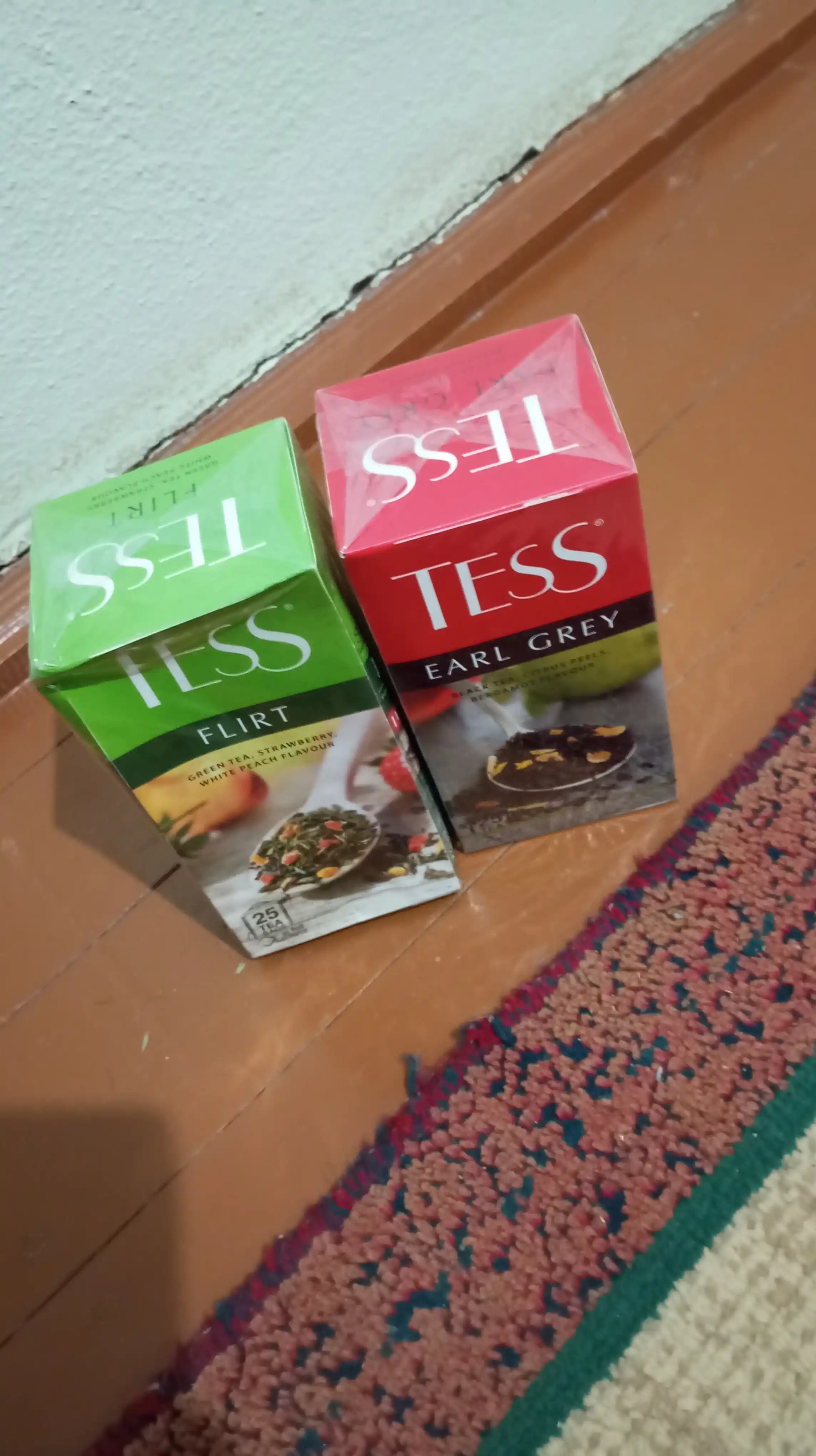 Ko'k choy Tess Flirt green, 1.5 g, 25 dona