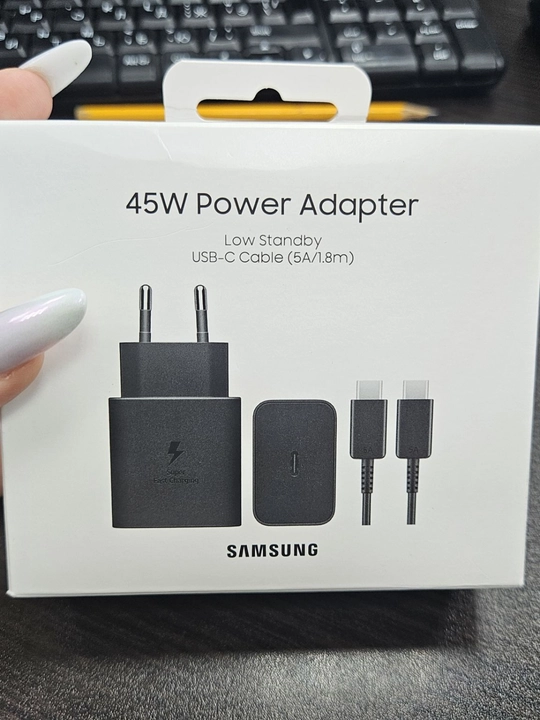 Samsung 45 Vt Type-C 5A tezkor quvvatlash qurilmasi