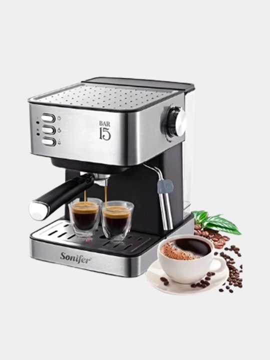 Sonifer SF-3535 Barista Pro – 15 Бар, 1,6 Л, идеальный эспрессо каждый день  
