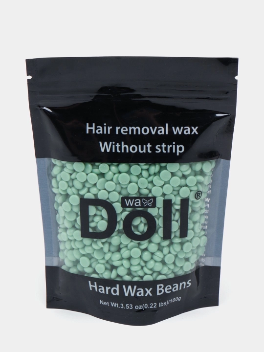 Воск для депиляции, Doll Wax, в гранулах, пленочный, 100 г, Hot Wax