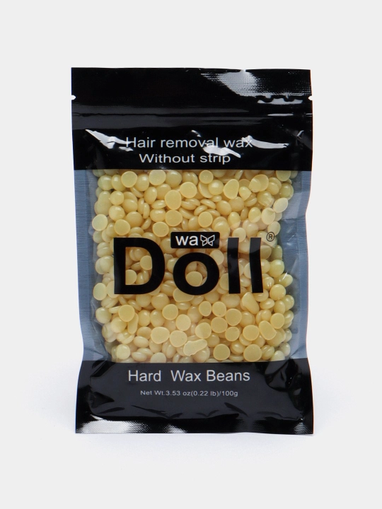 Воск для депиляции, Doll Wax, в гранулах, пленочный, 100 г, Hot Wax