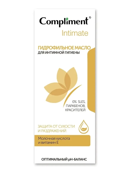 Compliment гель для интимной гигиены Intimate 250 мл