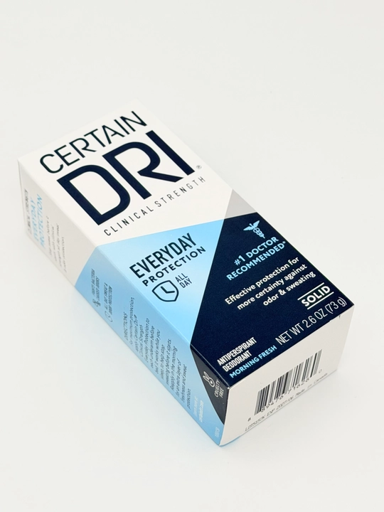Мужской антиперспирант Certain DRI Clinical, 72-часовая защита от пота, 35 мл