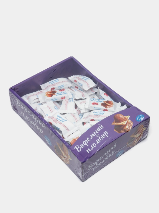 Вафельный Пломбир (со вкусом шоколада) (TV Box 900 гр)
