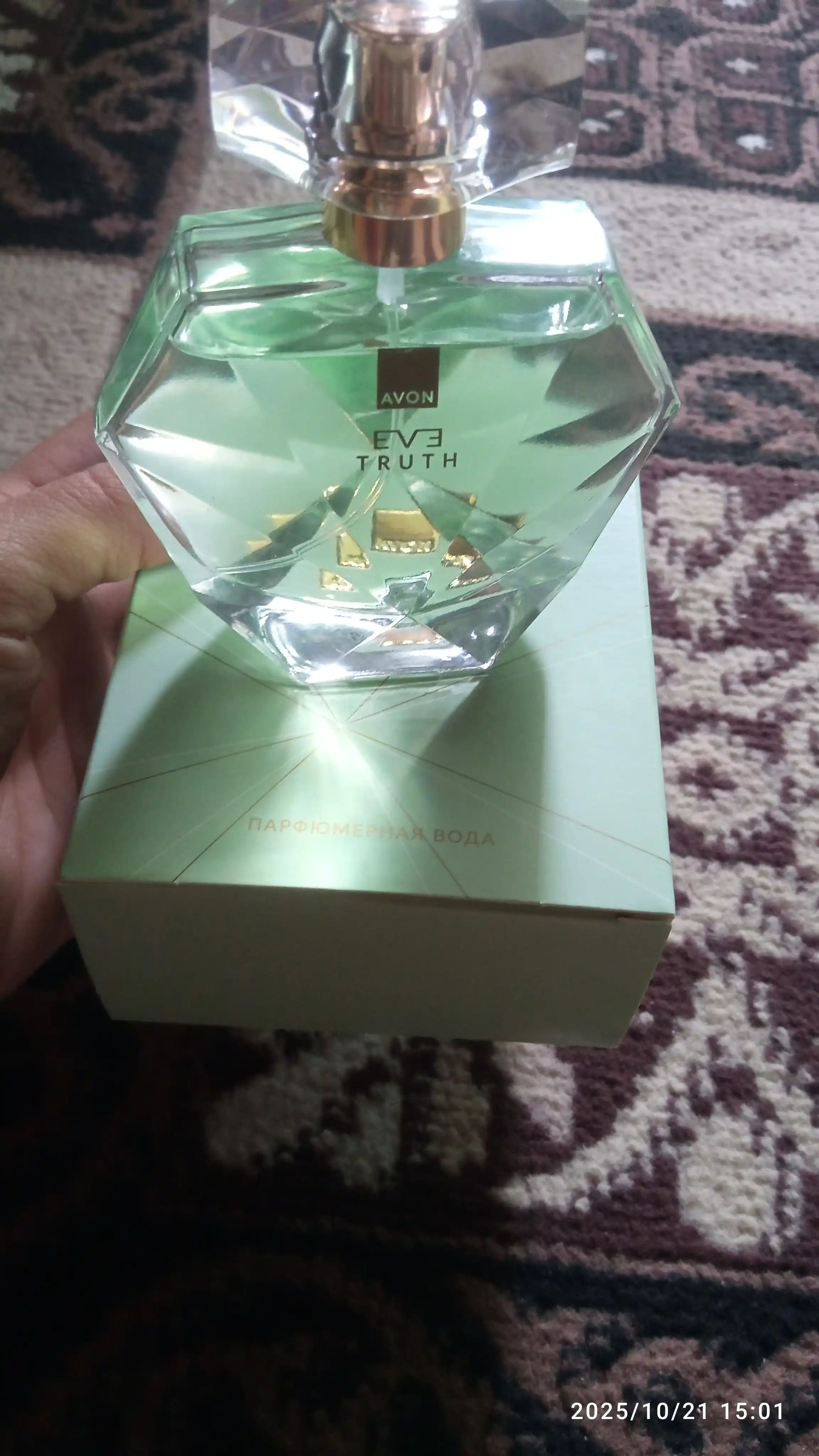 Parfyumlangan suvi Avon Eve Truth, 50 ml