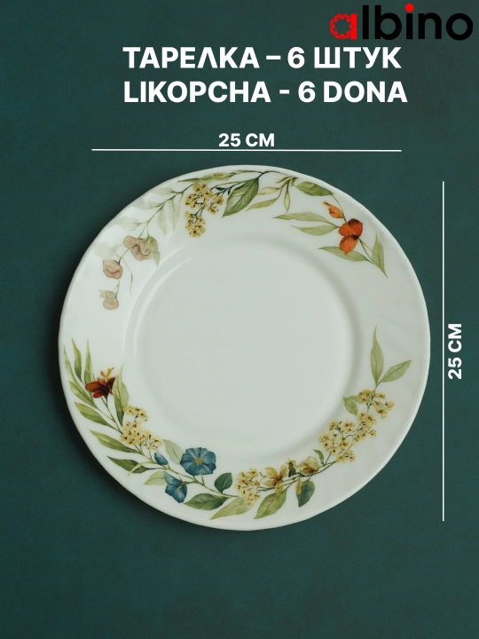Набор посуды на 12 человек стеклокерамика torix nabor 84 person